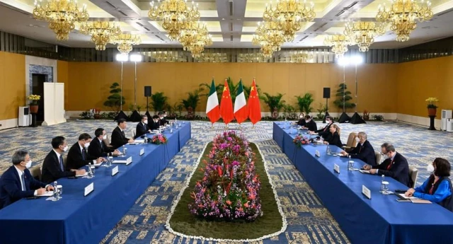 Xi, İtalya Başbakanı Meloni ile Biraraya Geldi