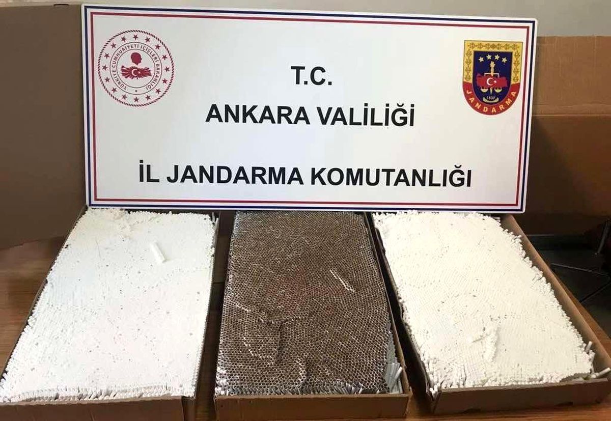 Ankara\'da 16 bini aşkın bandrolsüz makaron ele geçirildi
