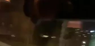 Bursa'da kaza anını saniye saniye kaydetti