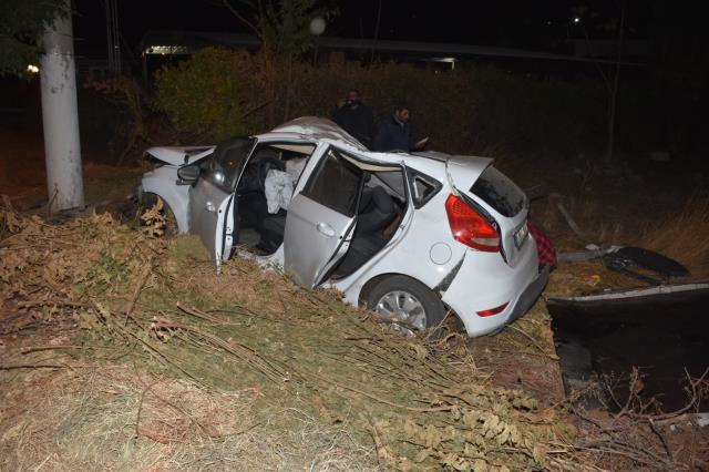 Çocuk sürücünün kullandığı otomobilin takla atması sonucu 1 kişi öldü