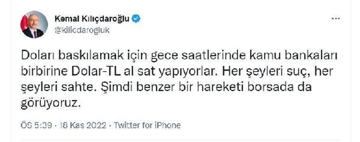 Kılıçdaroğlu: Küçük yatırımcıyı soymaya hazırlanıyorlar