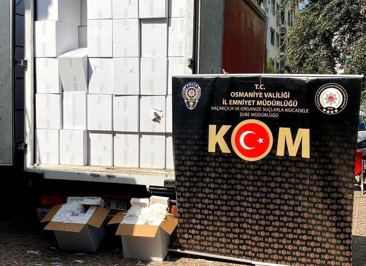 Osmaniye\'de kaçakçılık operasyonları
