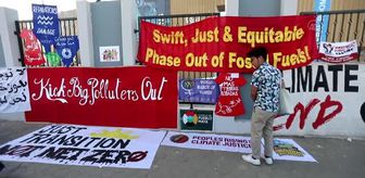 ŞARM EL ŞEYH - Mısır'da iklim ve çevre aktivistleri gösteri düzenledi