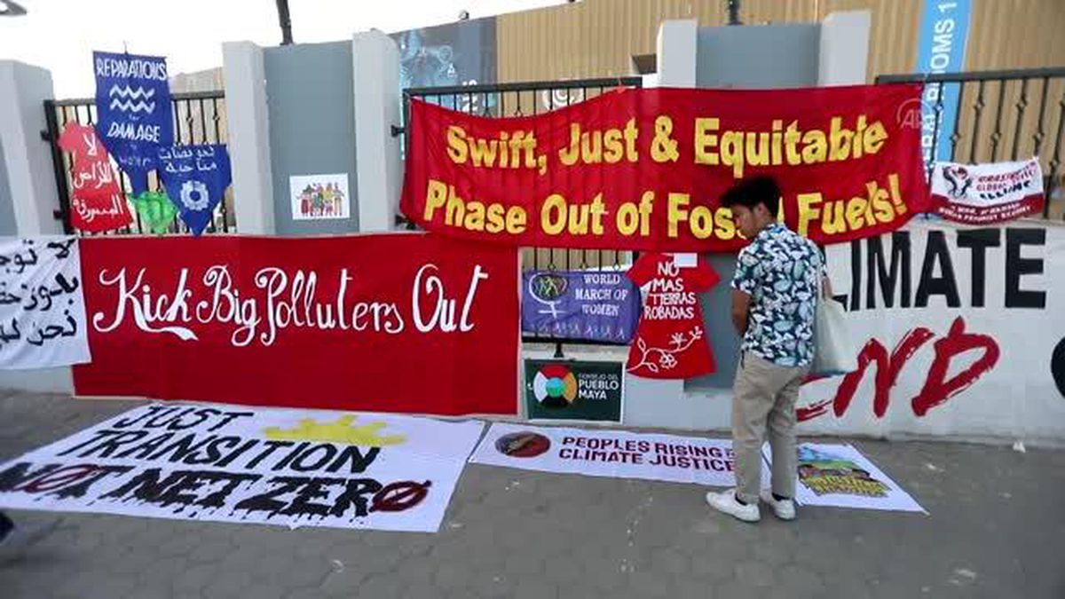 ŞARM EL ŞEYH - Mısır'da iklim ve çevre aktivistleri gösteri düzenledi