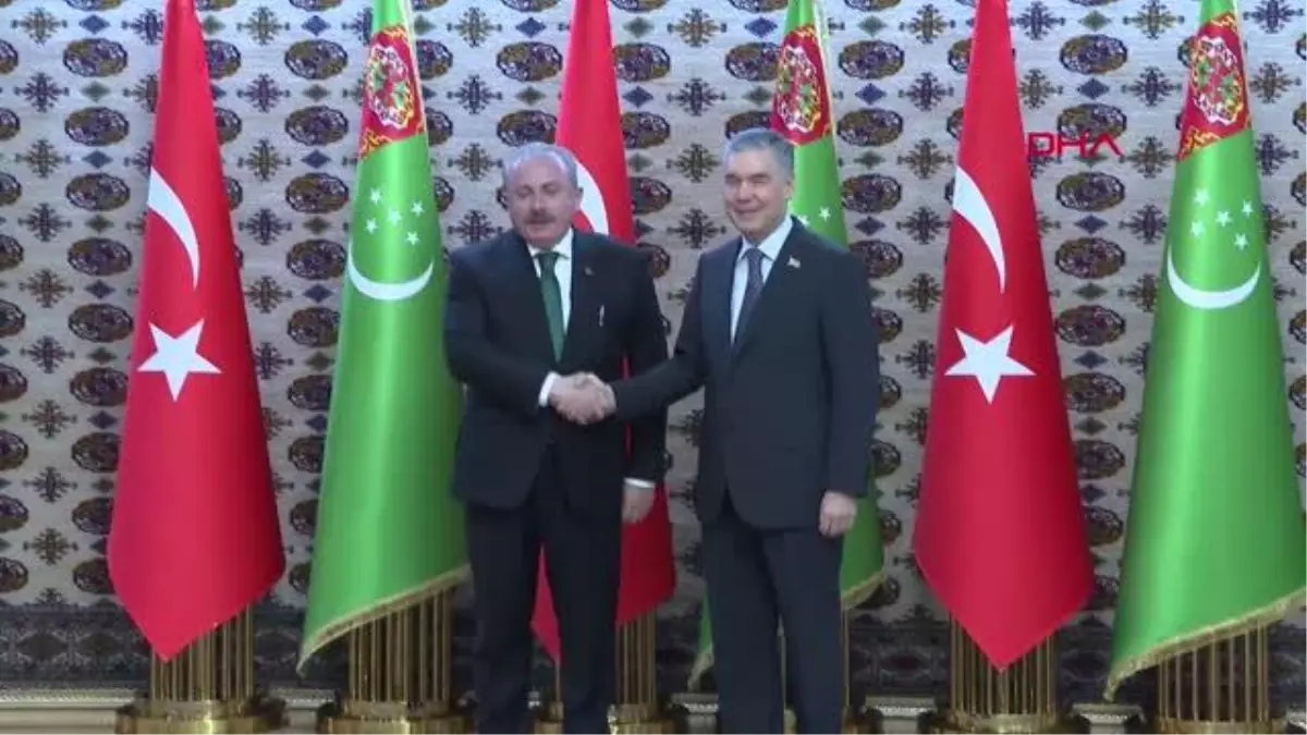 Şentop, Halk Maslahatı Başkanı Berdimuhamedov ile görüştü