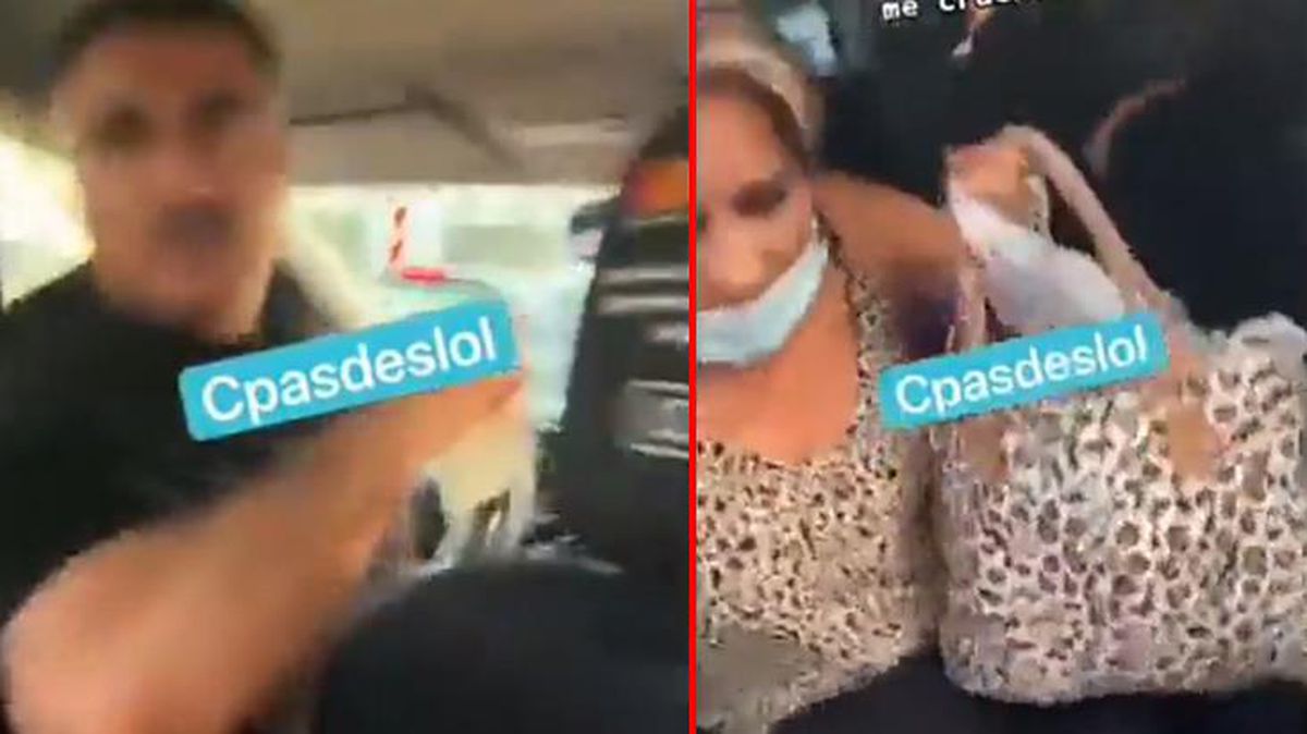 İstanbul'u gezmeye gelen turistleri tükürüp küfrederek aracından attı