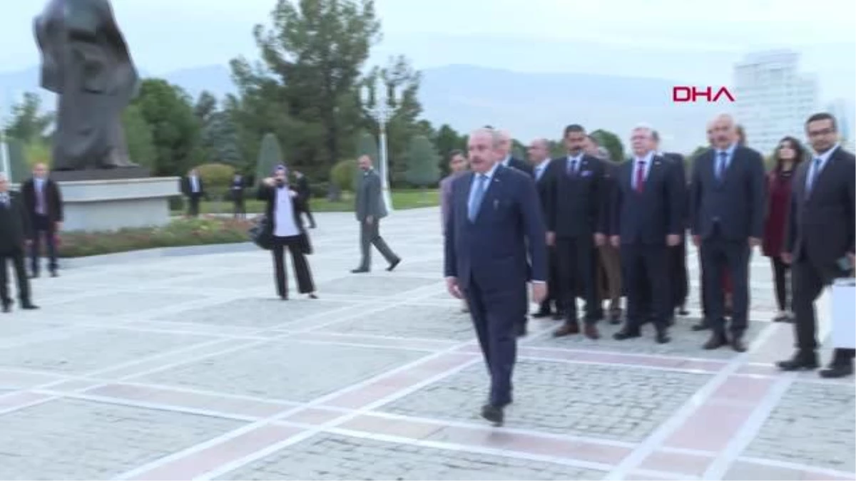 TBMM Başkanı Şentop, Türkmenistan\'da temaslarına devam ediyor