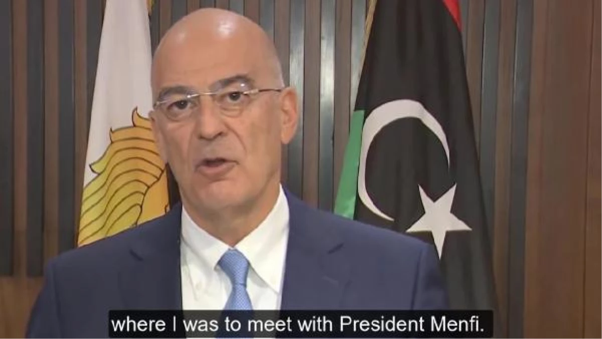 Yunanistan Dışişleri Bakanı\'nın Libya\'da yarattığı diplomatik kriz