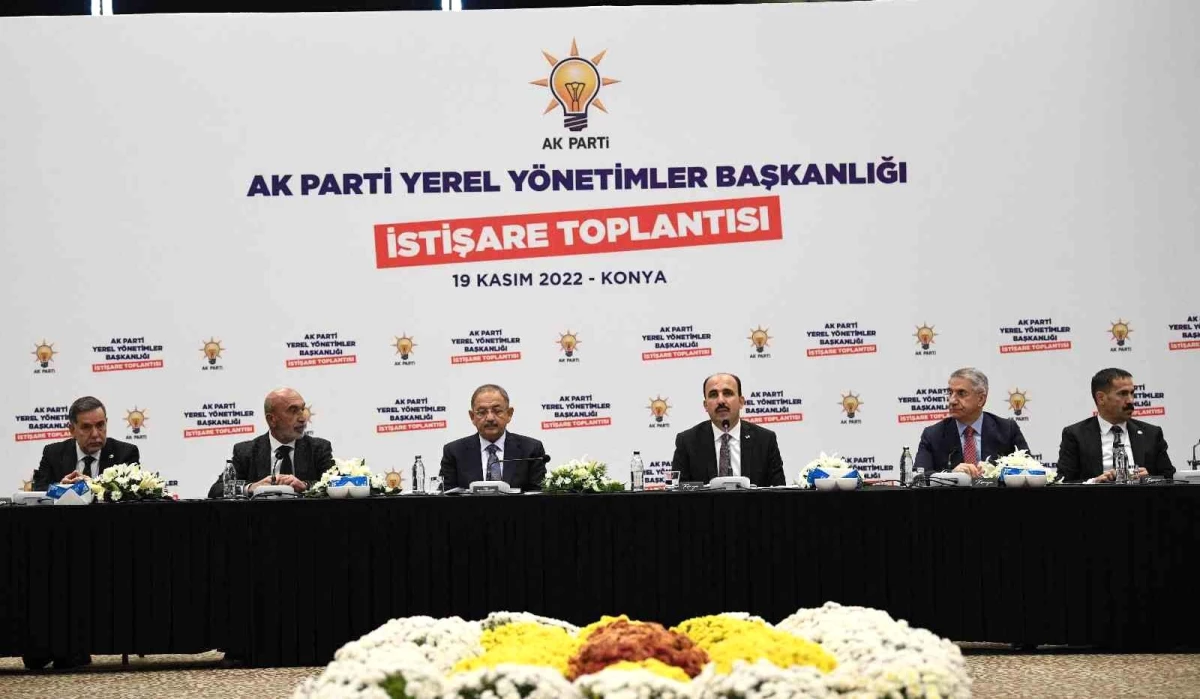 AK Parti Yerel Yönetimler Başkanlığı İstişare Toplantısı Konya\'da yapıldı