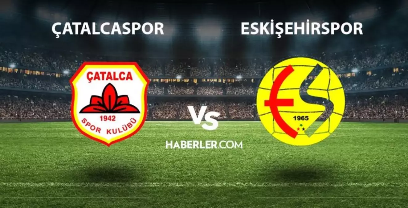 CANLI İZLE | Çatalcaspor - Eskişehirspor maçı ne zaman, hangi kanalda? Çatalcaspor - Eskişehirspor maçı canlı izleme linki! TRT spor canlı izle!