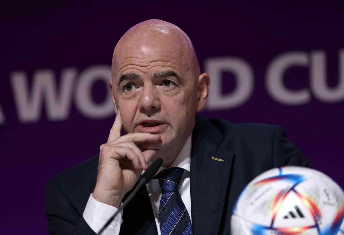 FIFA Başkanı Infantino\'dan Batı\'ya: "Tek taraflı ahlaki ders, sadece ikiyüzlülüktür"