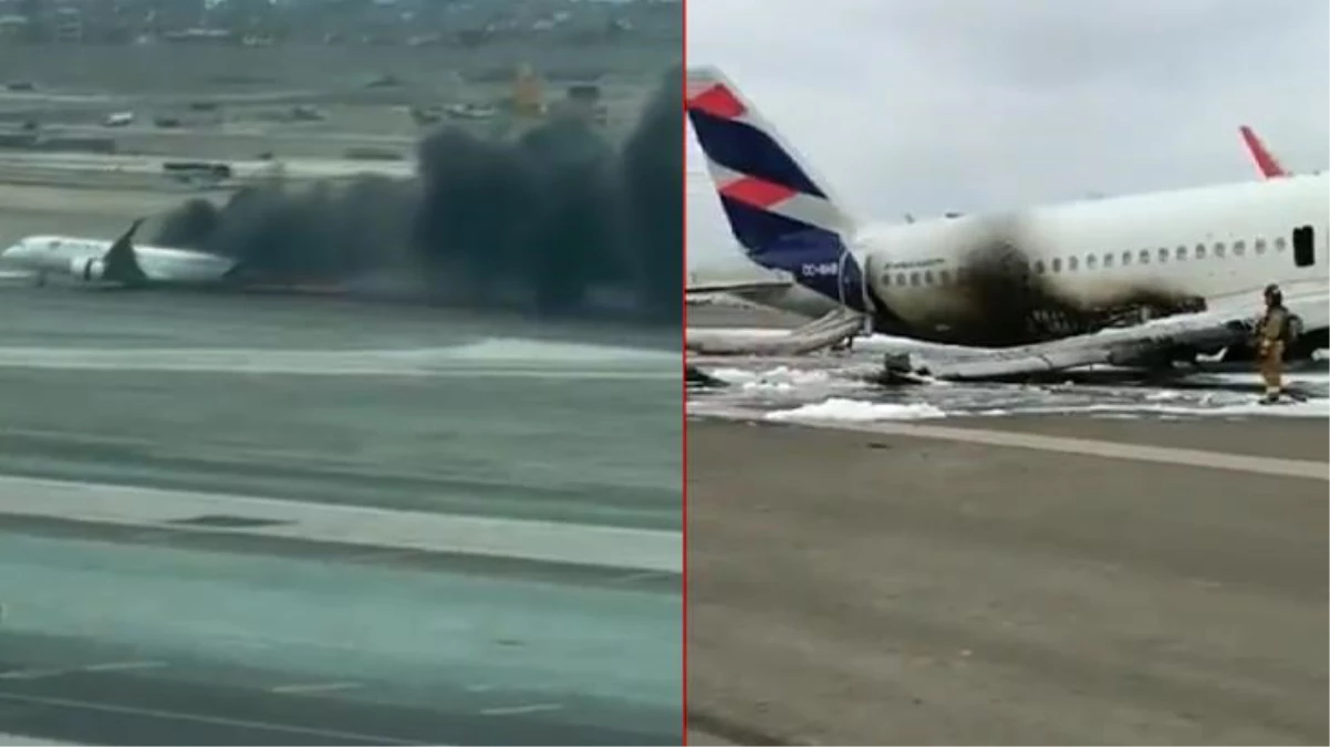 Havaalanına inen uçak kamyonla çarpıştı! 2 kişi hayatını kaybetti