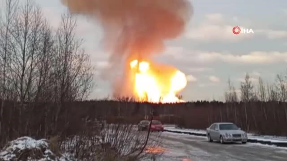 Rusya\'da petrol boru hattında patlama