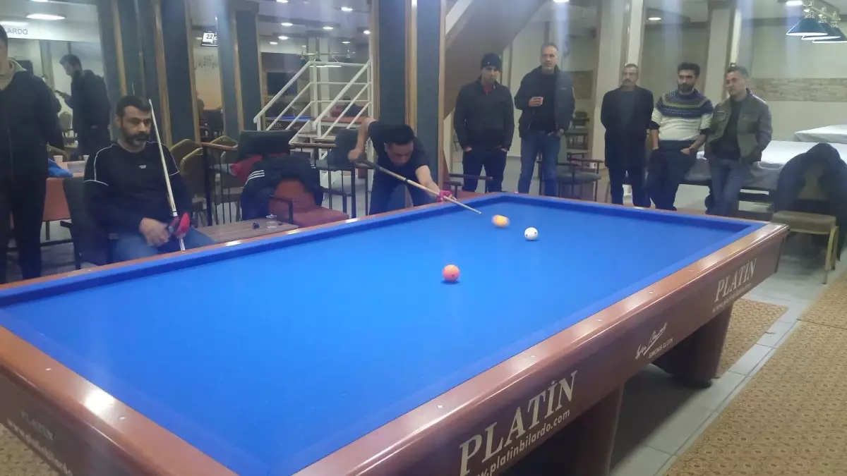 Şırnak\'ta Bölgesel Bilardo Turnuvası başladı