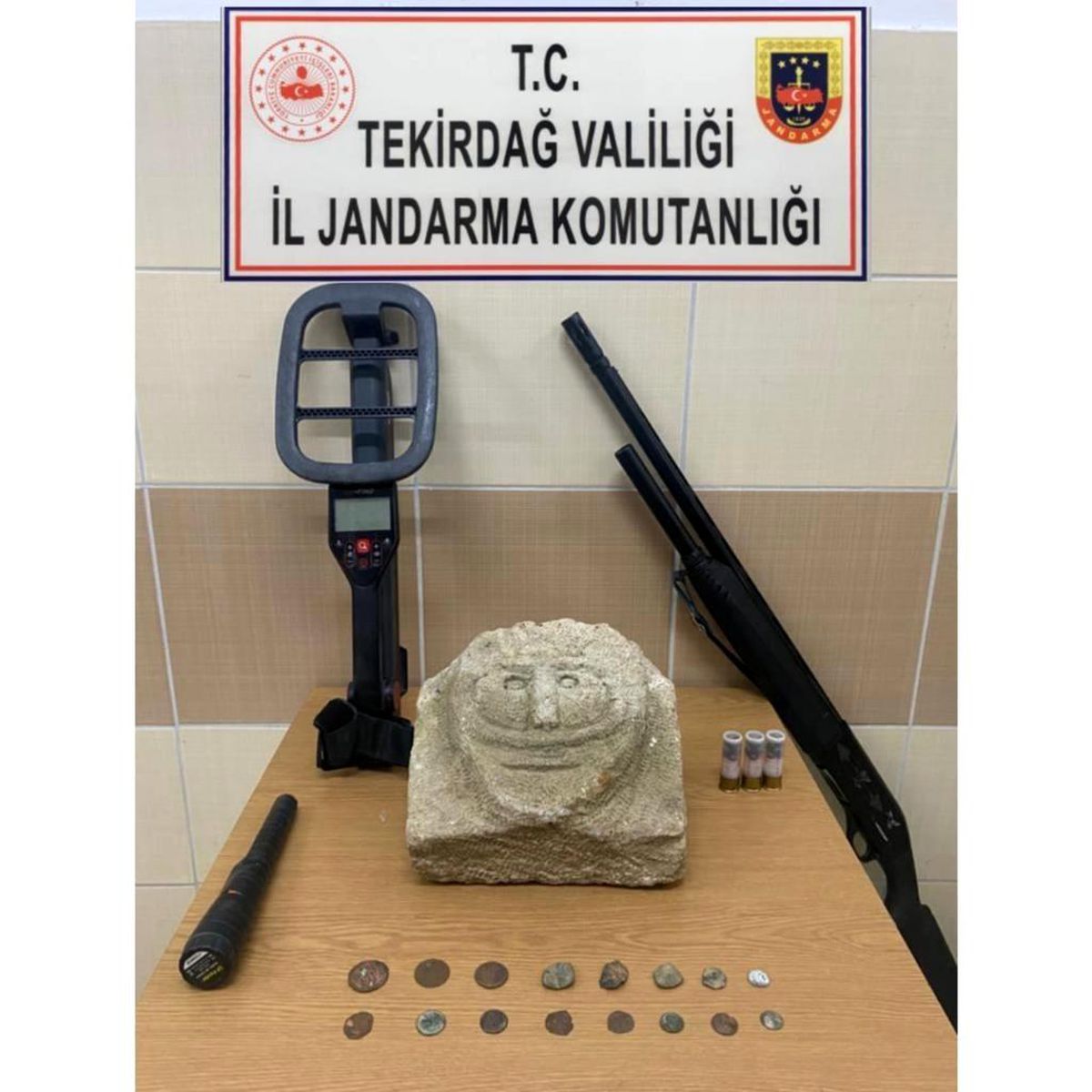 Tekirdağ\'da tarihi eser operasyonu