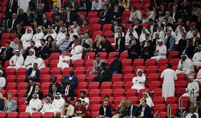 45 dakikalık aşk! Katarlı seyircilerin hareketi tepki çekti