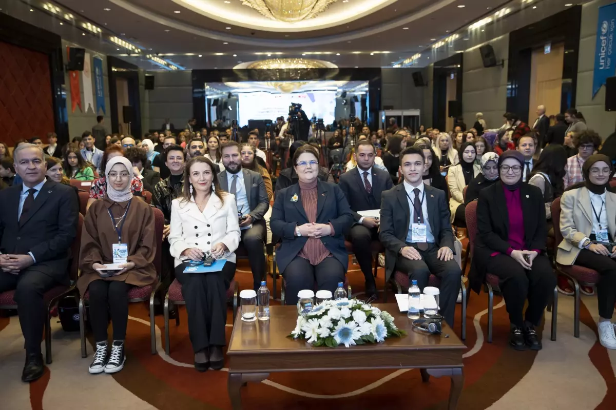 Bakan Yanık, 23. Çocuk Forumu açılışında konuştu (1)