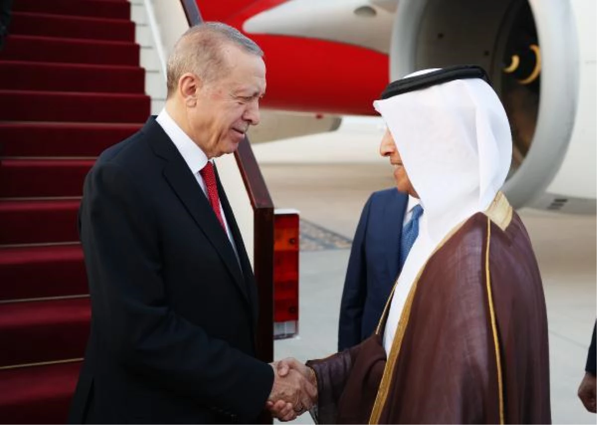 Cumhurbaşkanı Erdoğan, Doha\'da