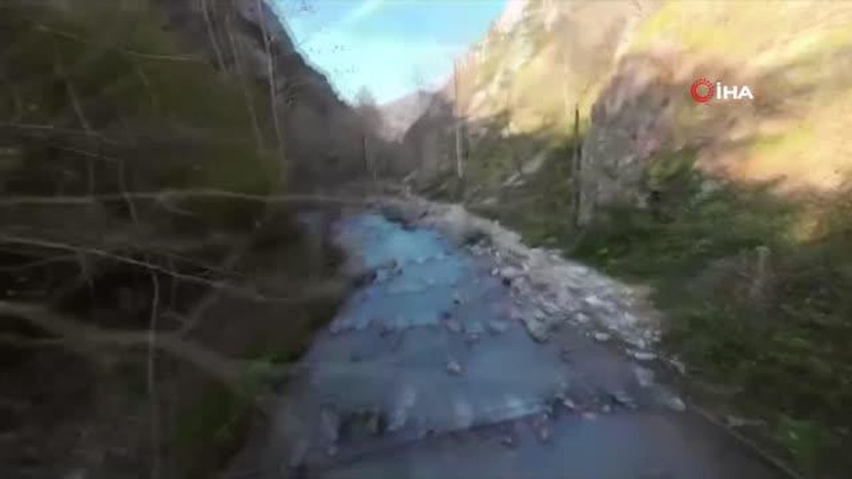 Doğaseverlerin vazgeçilmez adresi: 'Serindere Kanyonu'