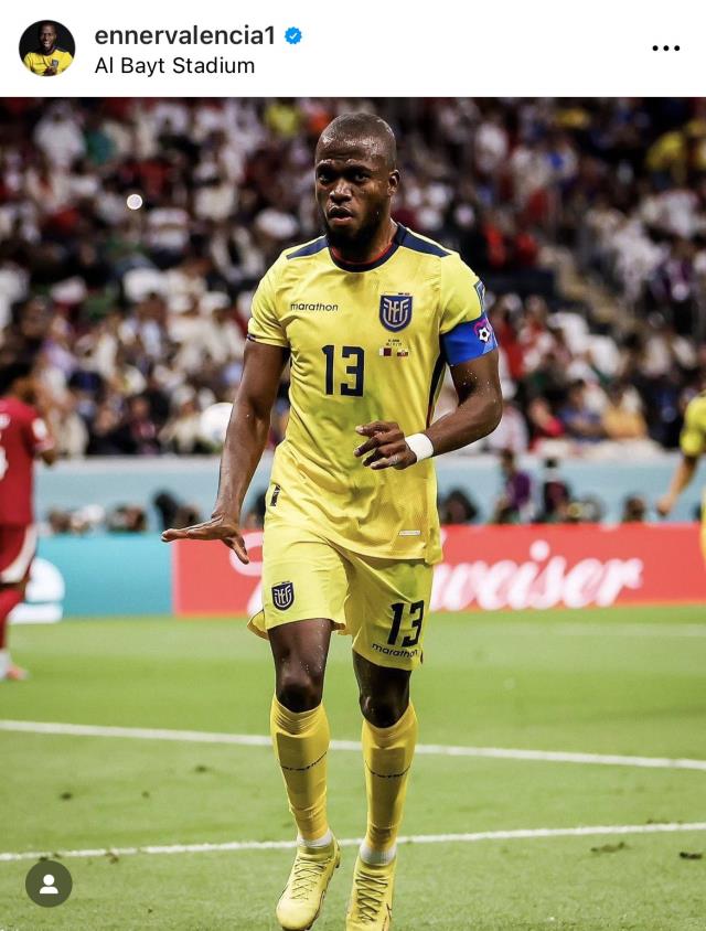 Enner Valencia'yı artık dünya tanıyor! Sadece 1 saatte ulaştığı takipçi sayısı inanılmaz Enner Valencia'yı artık dünya tanıyor! Sadece 1 saatte ulaştığı takipçi sayısı inanılmaz