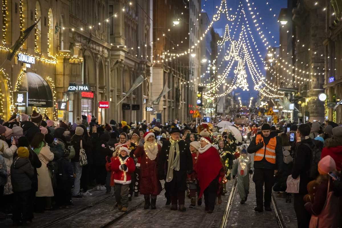 Finlandiya\'da Noel Hazırlıkları Başladı