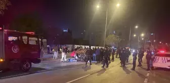 İzmir'de kontrolden çıkan otomobil takla attı: 1 ölü, 1 yaralı