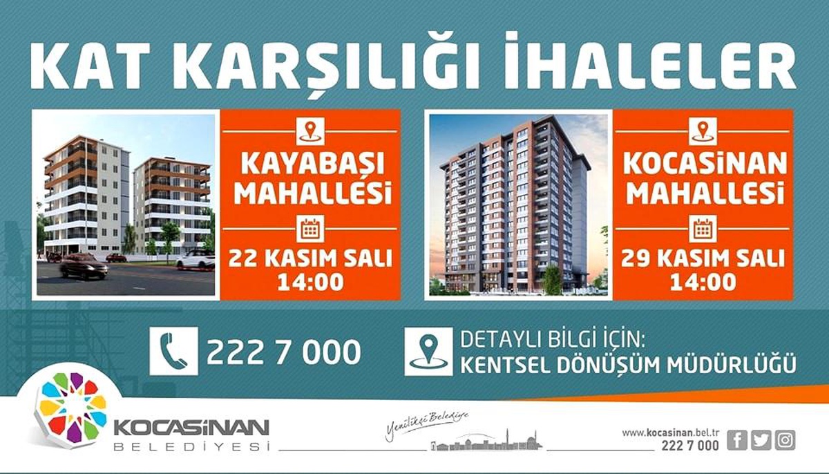 Kayabaşı Mahallesinde kentsel dönüşüm başlatılacak