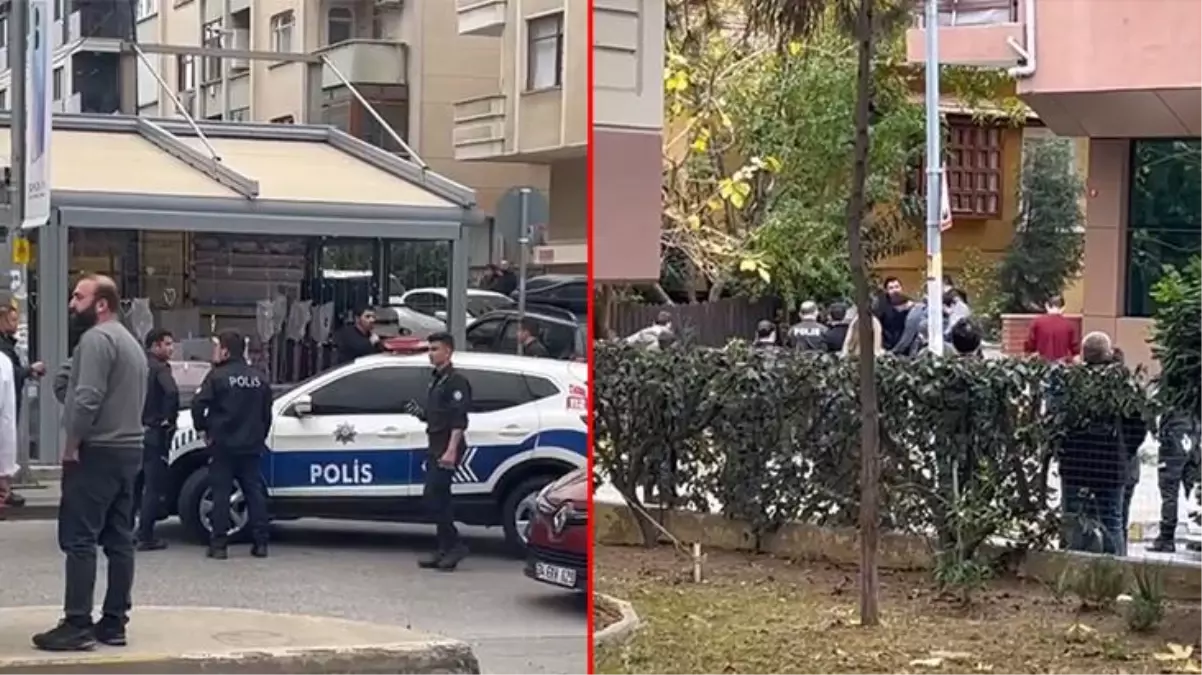 Gözü dönen baba hem kendisine hem de çocuğuna bıçak dayadı!