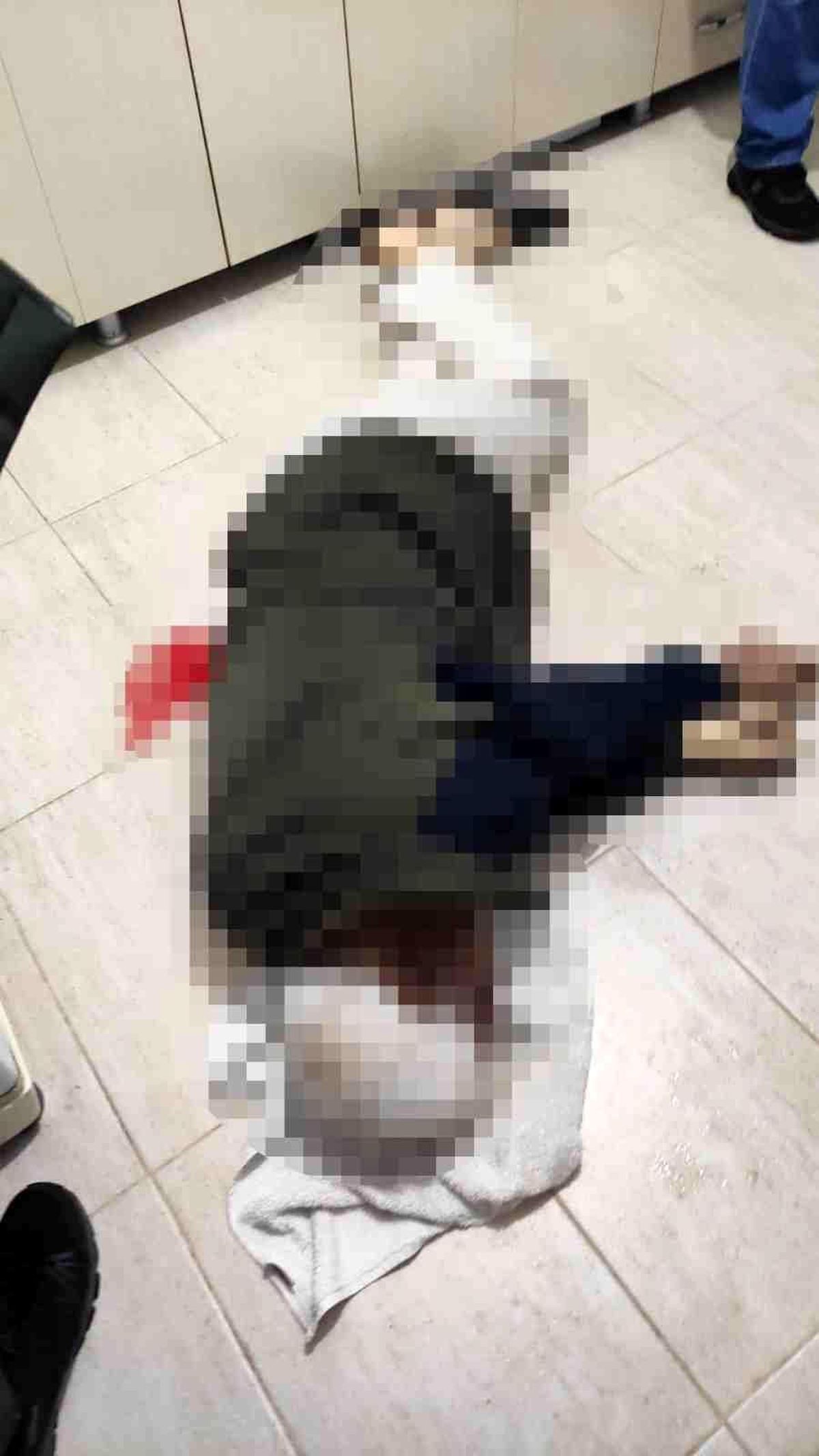Mutfakta su içerken öldürüldü