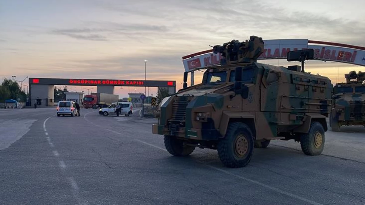 Kilis\'teki Öncüpınar Sınır Kapısı bölgesine roket atıldı! 8 güvenlik personeli yaralandı