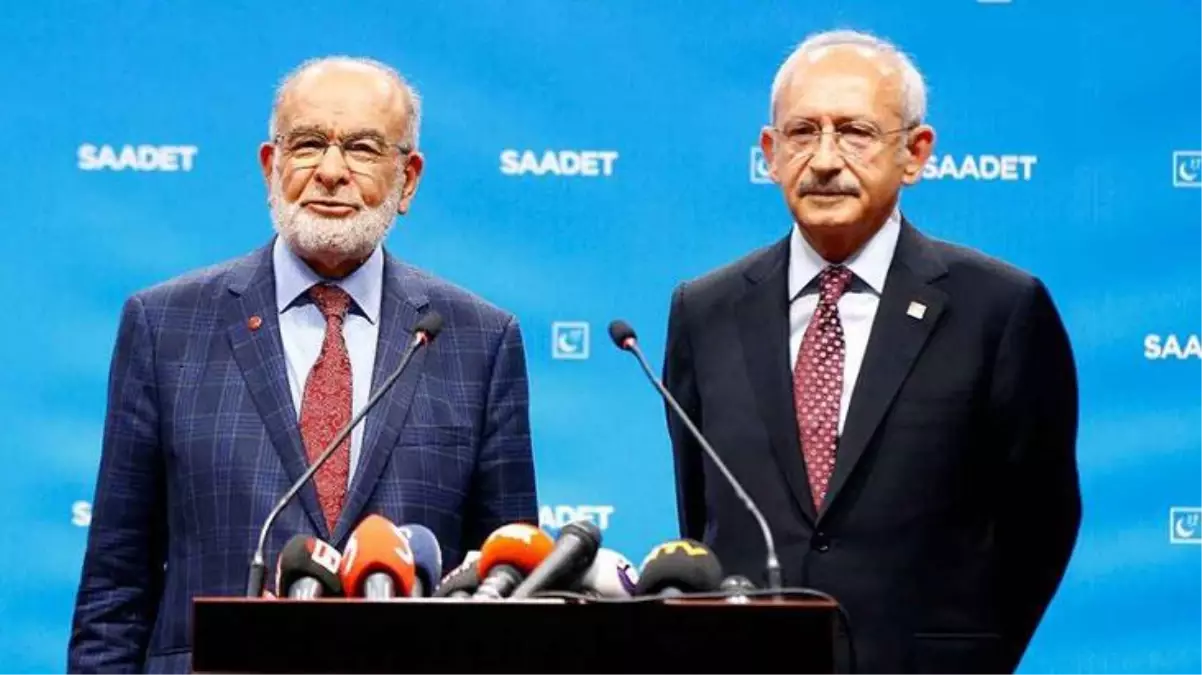 Saadet Partisi lideri Karamollaoğlu, Cumhurbaşkanı adaylarını açıklamaları için tek şart sundu