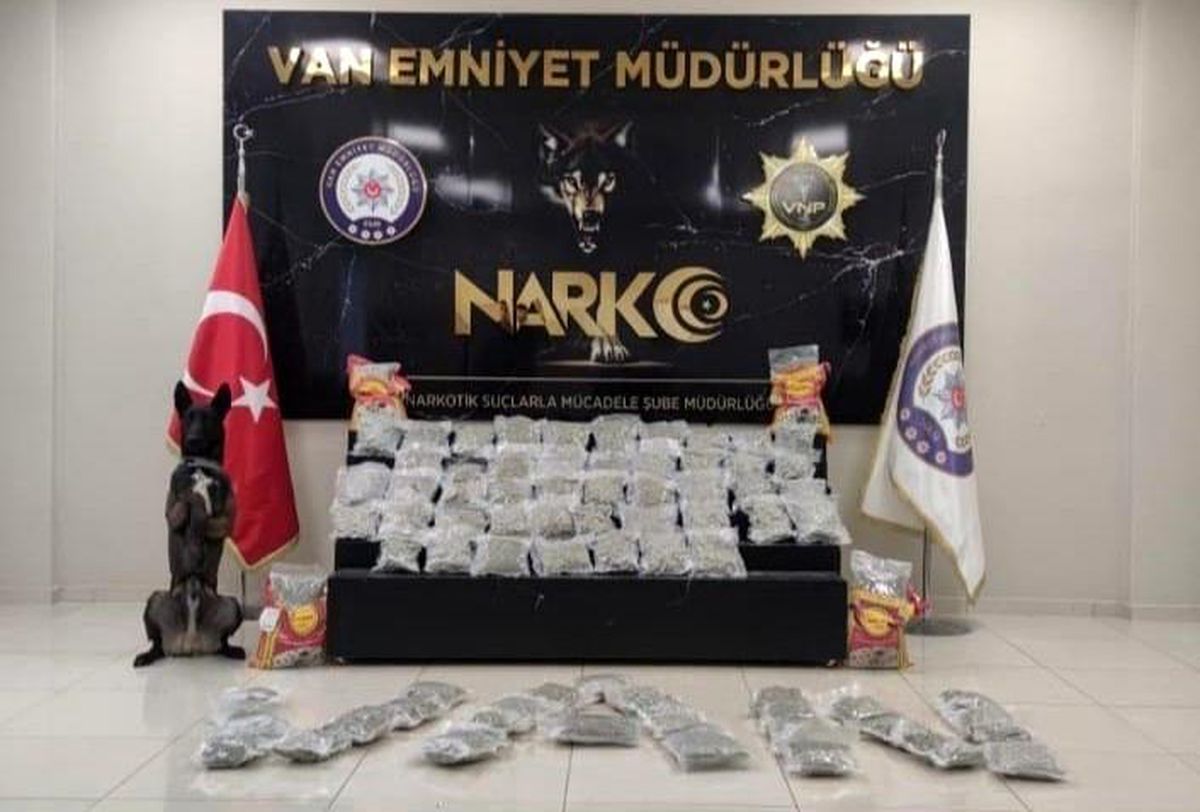 32 kilo uyuşturucu ele geçirildi