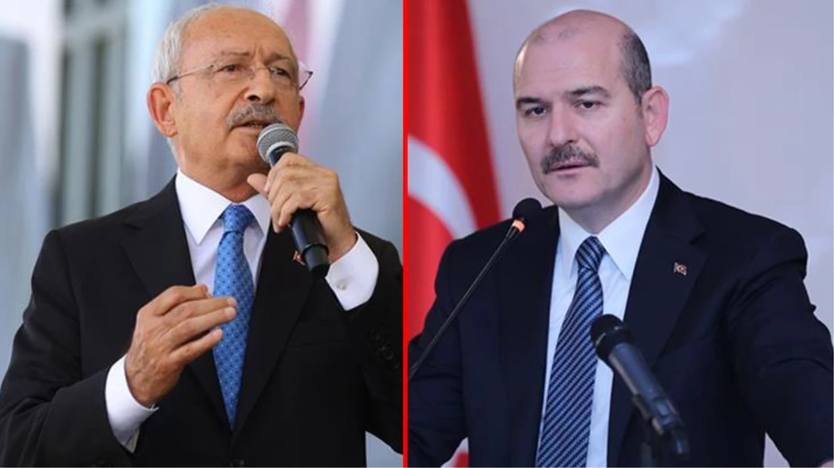 CHP lideri Kılıçdaroğlu, kendisine "şerefsiz" diyen Bakan Soylu\'ya 200 bin liralık tazminat davası açtı
