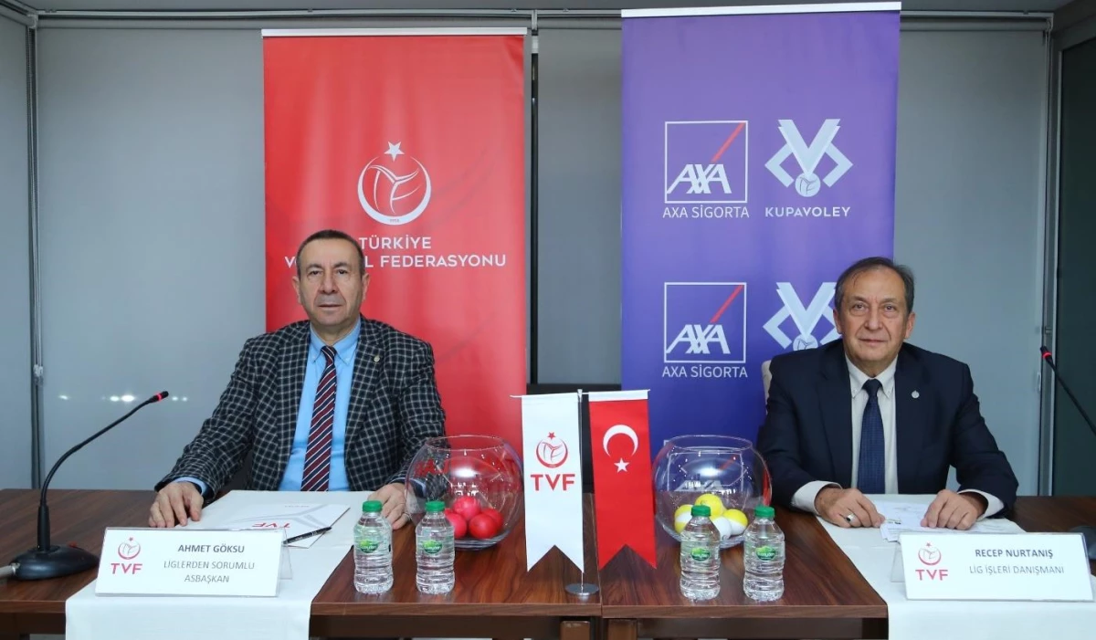 AXA Sigorta Kupa Voley\'de çeyrek final eşleşmeleri belli oldu