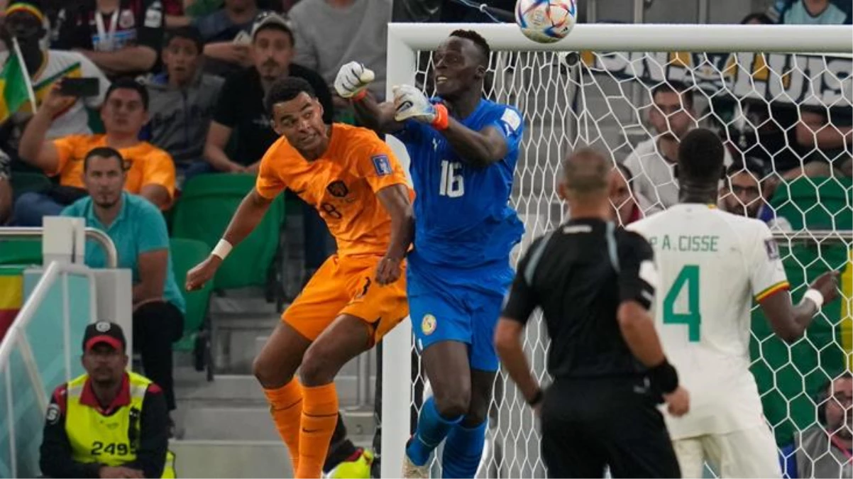 Hollanda, Senegal\'i son dakikalarda bulduğu gollerle 2-0 mağlup etti