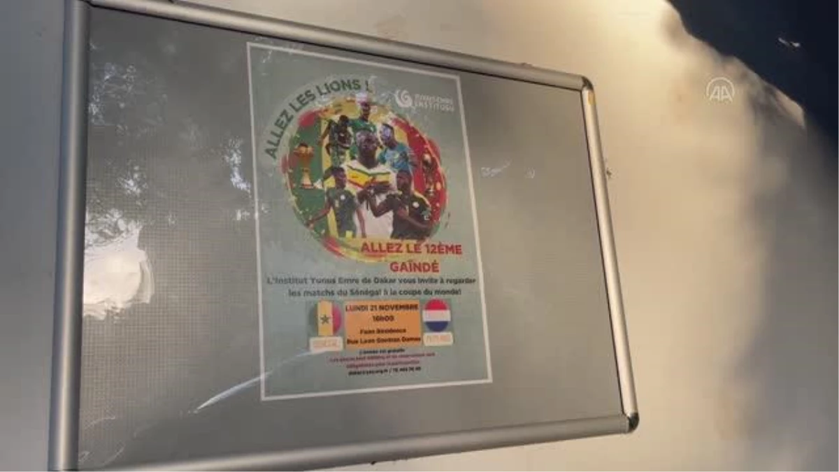 Dakar Yunus Emre Enstitüsü\'nde Dünya Kupası heyecanı