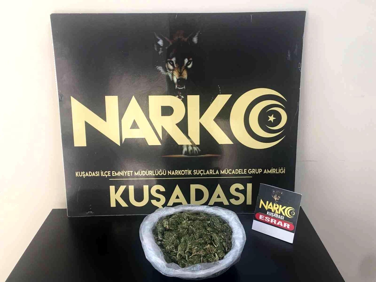 Kuşadası\'ndaki uyuşturucu operasyonunda bir kişi gözaltına alındı