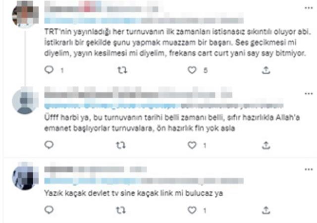 Maç izlemek isteyenler gördükleri ekran karşısında isyan etti! TRT'ye tepki yağdı Maç izlemek isteyenler gördükleri ekran karşısında isyan etti! TRT'ye tepki yağdı