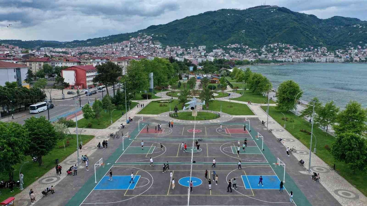 Ordu\'da spor sahasız ilçe kalmıyor