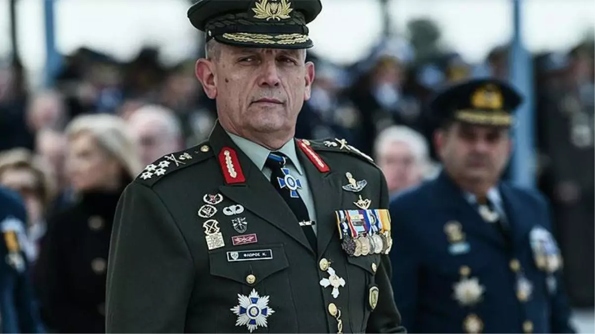 Pençe-Kılıç değerlendirmesinde bulunan Yunanistan Genelkurmay Başkanı\'ndan Türkiye\'ye hadsiz tehdit!