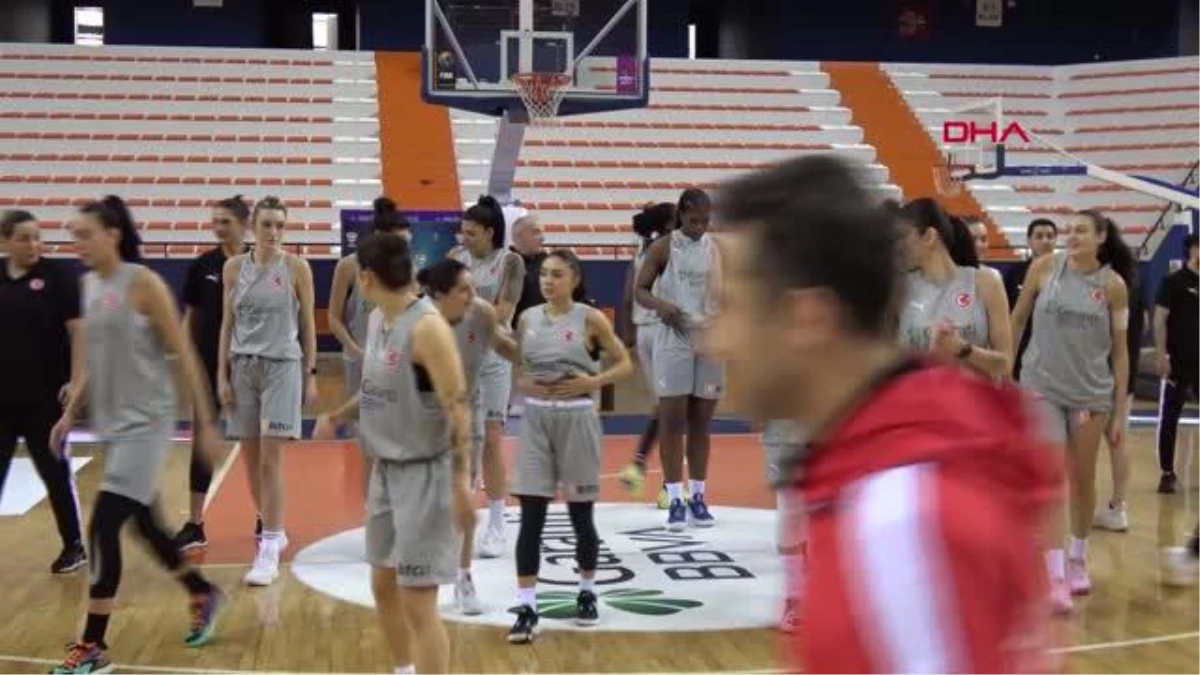 SPOR A Milli Kadın Basketbol Takımı, Arnavutluk ve Slovenya maçı hazırlıklarına başladı