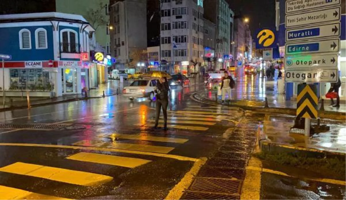 Tekirdağ\'da lodos; balıkçılar avlanamadı, gemiler demirlendi (2)