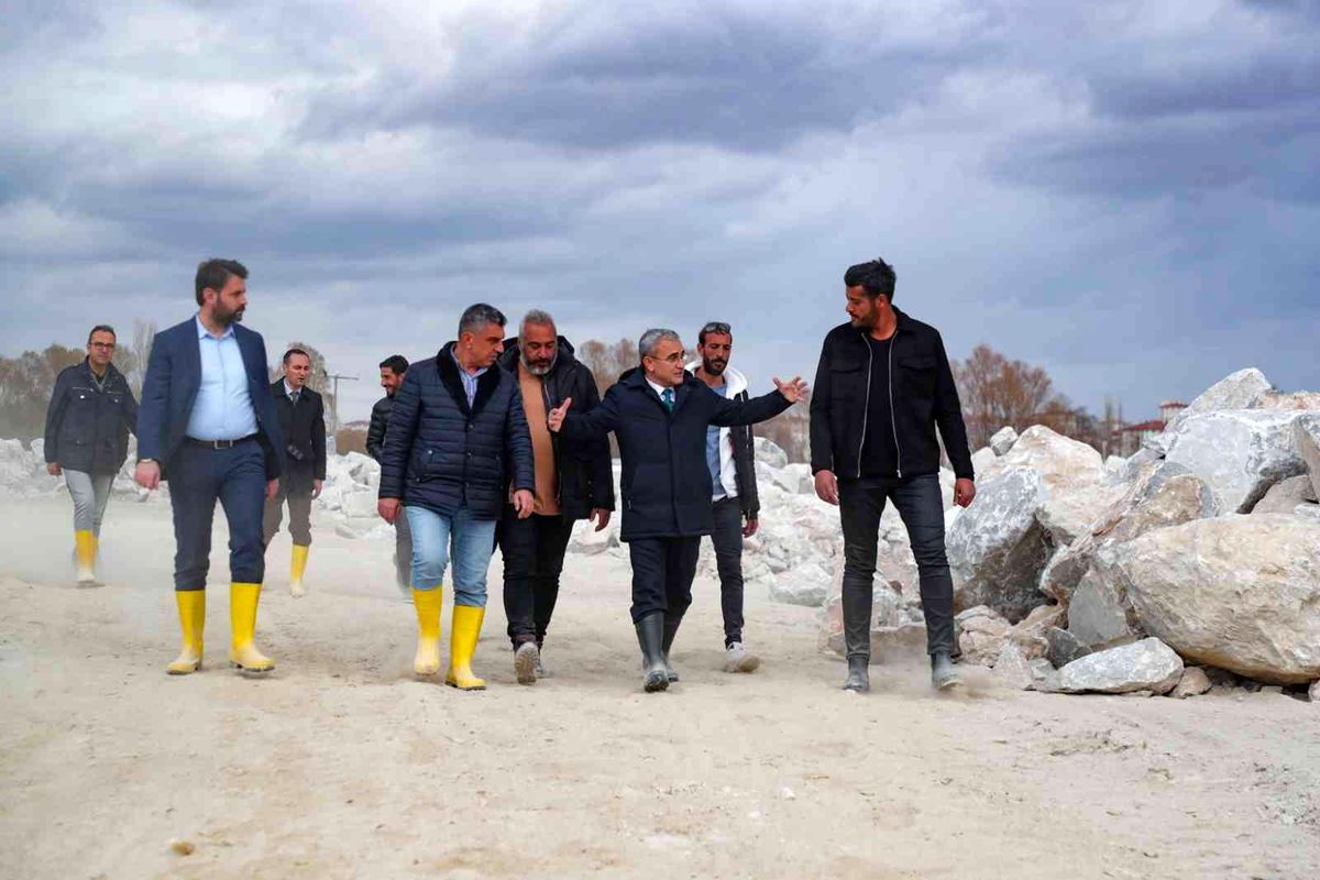 Yedigöller\'de 33 günde 167 bin metrekarelik alanın altyapısı tamam