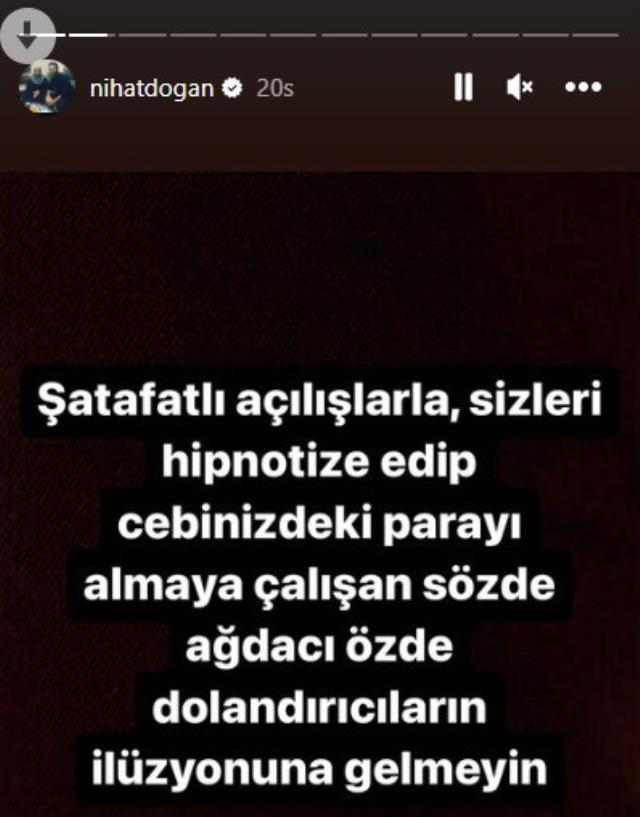 5 milyon TL harcadığı güzellik merkezini devreden Nihat Doğan, öfke kustu: Fare suratlı cüce, seni rezil edeceğim