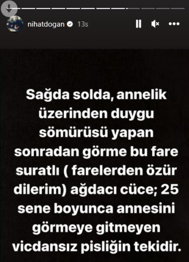 5 milyon TL harcadığı güzellik merkezini devreden Nihat Doğan, öfke kustu: Fare suratlı cüce, seni rezil edeceğim