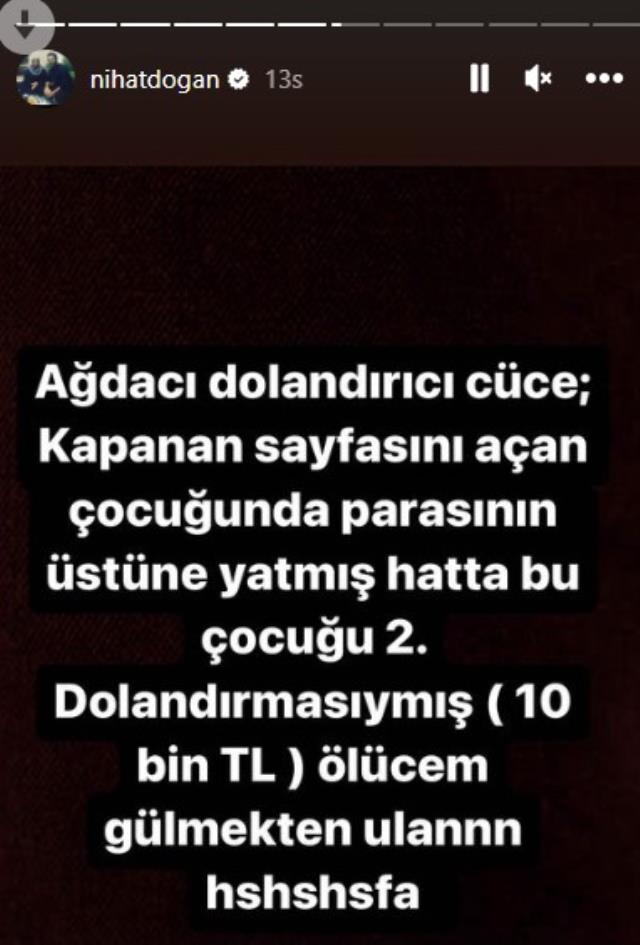 5 milyon TL harcadığı güzellik merkezini devreden Nihat Doğan, öfke kustu: Fare suratlı cüce, seni rezil edeceğim