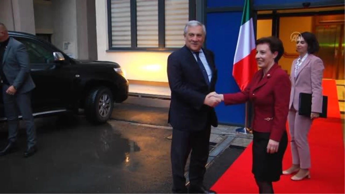 İtalya Başbakan Yardımcısı ve Dışişleri Bakanı Tajani, Kosova\'da temaslarda bulundu