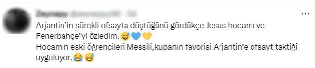 Ortalık yıkıldı! Dünya Kupası'nda Messi'nin maçını izleyen herkes Jorge Jesus paylaşımı yapıyor Ortalık yıkıldı! Dünya Kupası'nda Messi'nin maçını izleyen herkes Jorge Jesus paylaşımı yapıyor