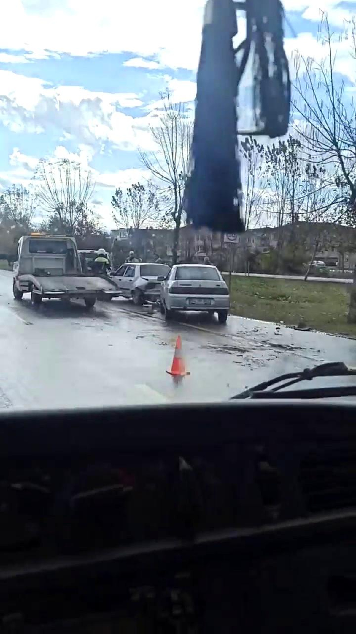 Sakarya\'da zincirleme kaza: 9 araç birbirine girdi