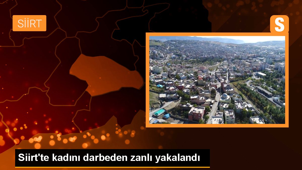 Siirt\'te kadını darbeden zanlı yakalandı
